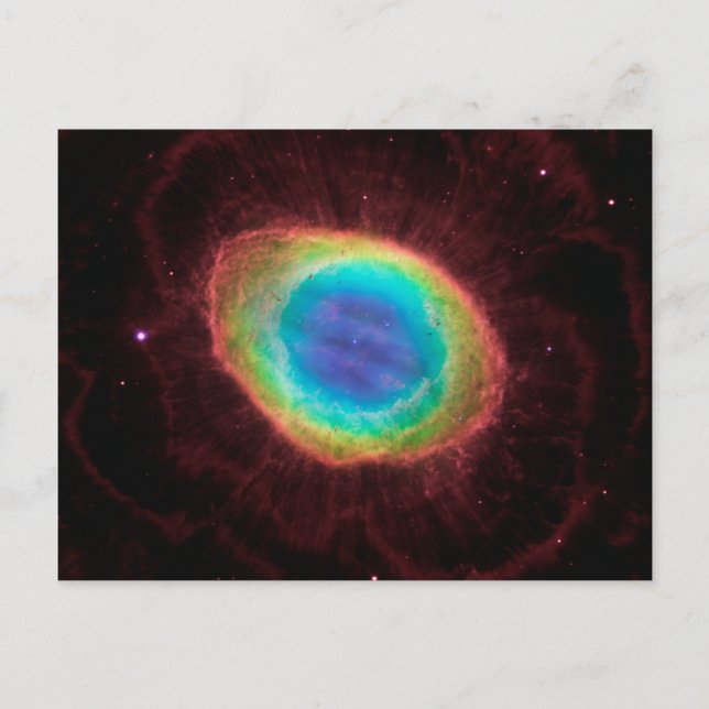Ring Nebula Detail Postcard (Front)