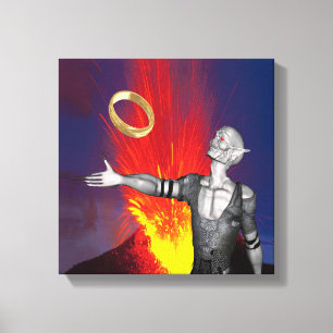 Ring of Destruction Canvas Print