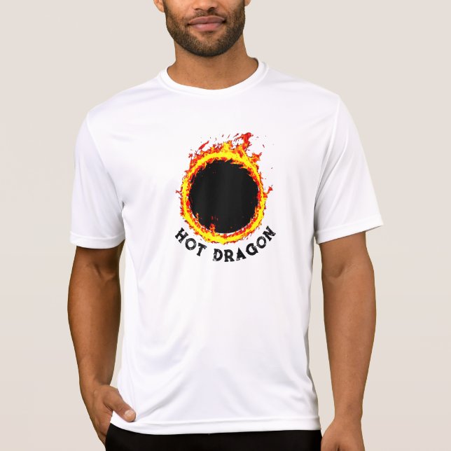 *~*  Ring of Fire AP88 Sizzling Hot Dragon  T-Shirt (Front)