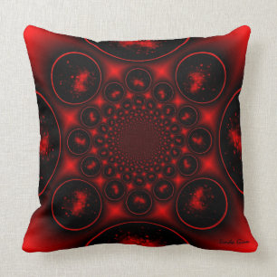 Ring of Fire Kaleidscope Pillow
