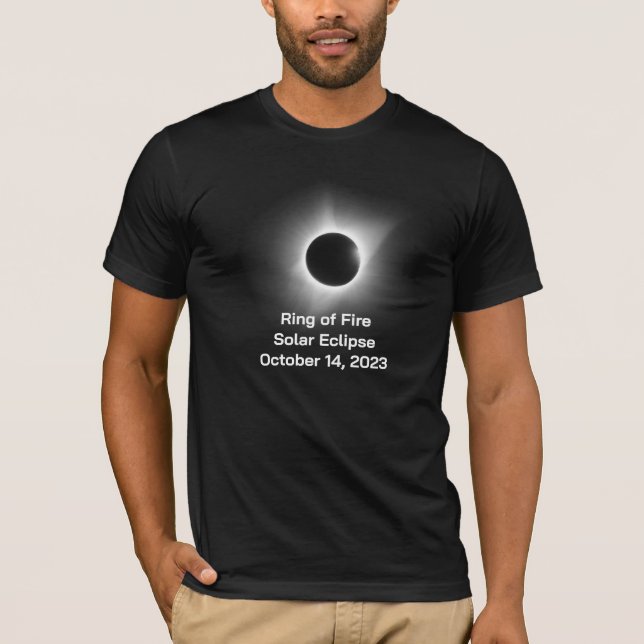 Ring of Fire Solar Eclipse October 14 2023. T-Shirt (Front)