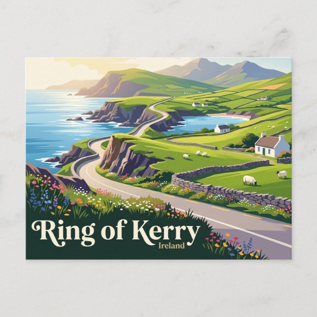 Ring of Kerry Ireland Postcard (Front)