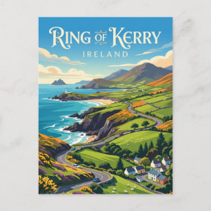 Ring of Kerry Ireland Postcard