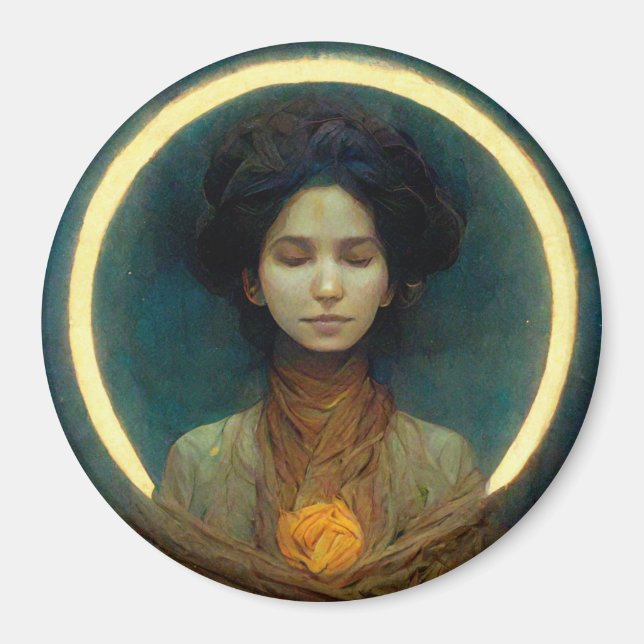 Ring Of Light 2 Fantasy Sci-fi Magnet (Front)