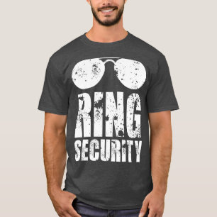 Ring Security Ring Bearer Boys Wedding Party T-Shirt