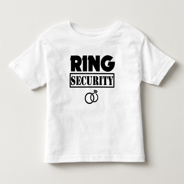 Ring Security toddler shirt (Front)