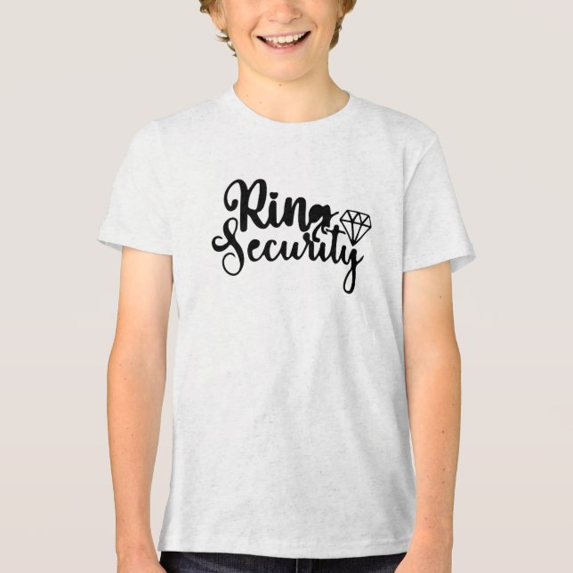 Ring Security Tri-Blend Shirt (Front)