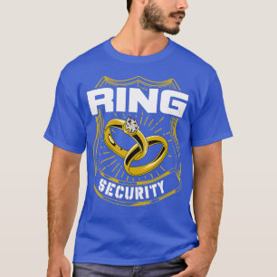 Ring Security Wedding Party Ring Bearer T-Shirt