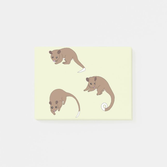 Ring Tail Possums Post-it Notes (Front)