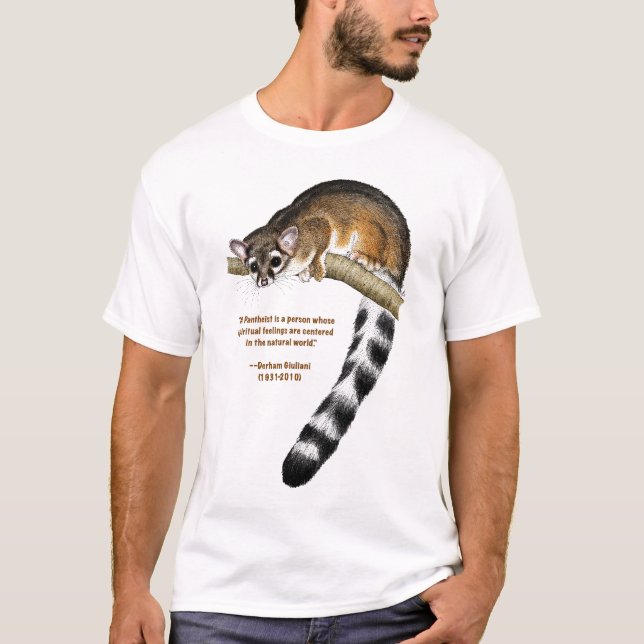 Ring Tailed Cat Mens Shirt (Front)