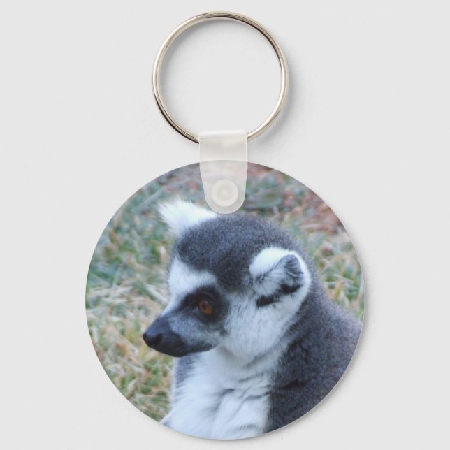 Ring Tailed Lemur Key Chain (Front)