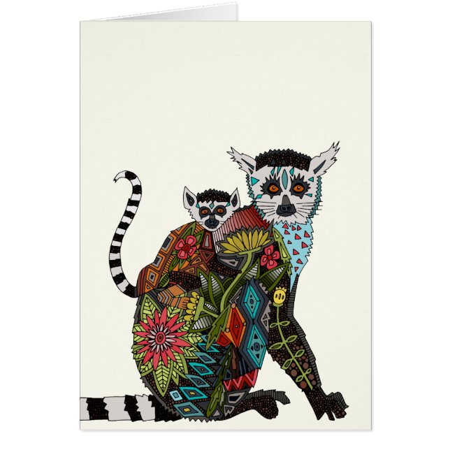 Ring Tailed Lemur Love (Front)