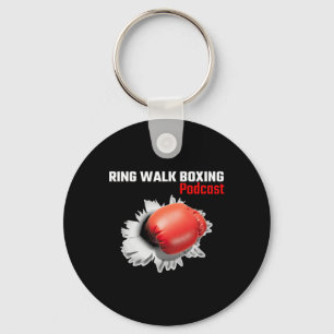 Ring Walk Boxing Podcast Key Ring
