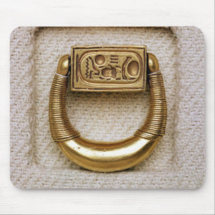 Ring with the seal of General Horemheb Mouse Pad