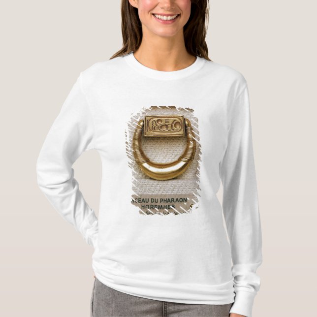 Ring with the seal of General Horemheb T-Shirt (Front)