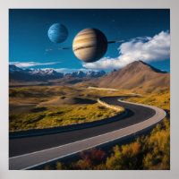 Ringed Majesty and Ice Giant: Saturn and Uranus