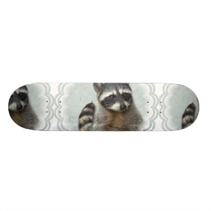 Ringed Racoon  Skateboard