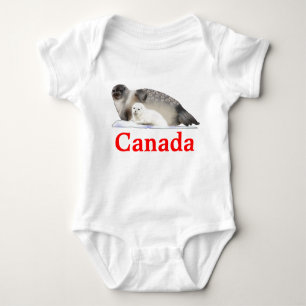 Ringed Seal Baby Bodysuit