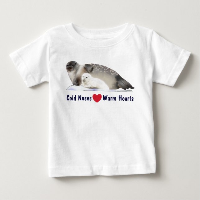 Ringed Seal Baby T-Shirt (Front)