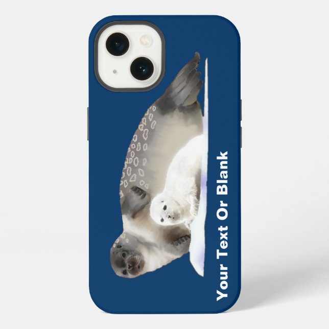 Ringed Seal iPhone Case (Back)