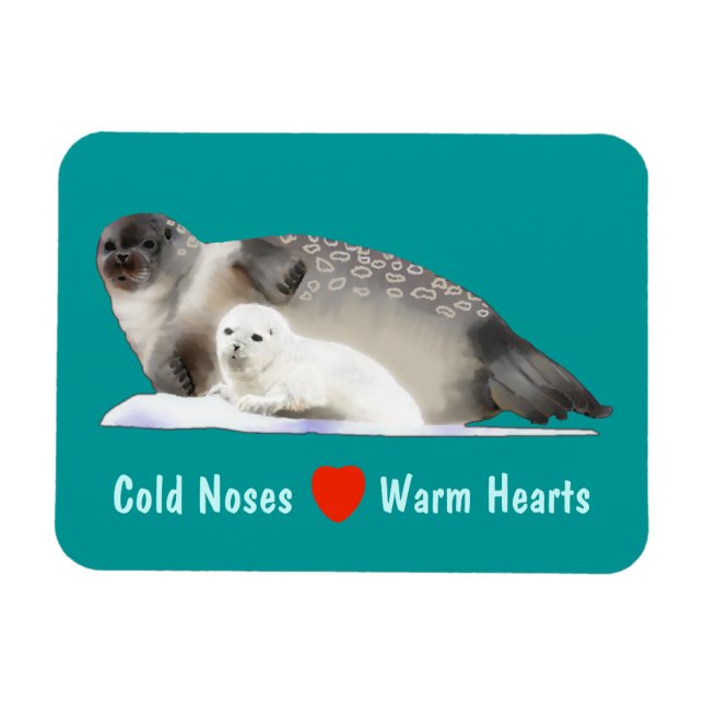 Ringed Seal Magnet (Horizontal)