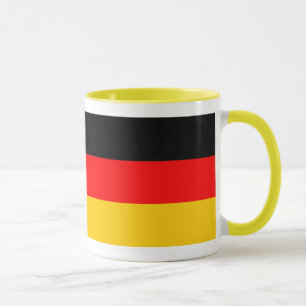 Ringer cup yellow Germany flag