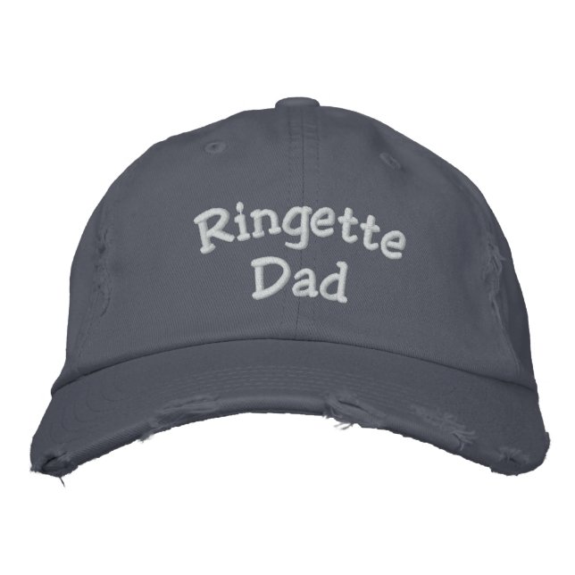 "Ringette Dad" Embroidered Hat (Front)