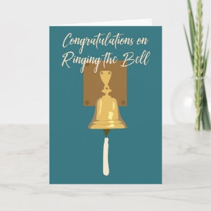 Ringing Cancer Bell, Finished Treatment Card