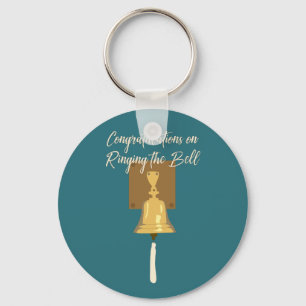 Ringing Cancer Bell, Finished Treatment Key Ring