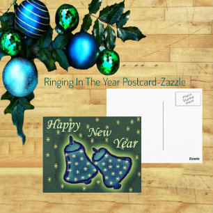 Ringing In the Year Postcard