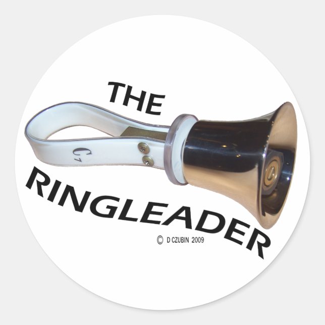 Ringleader Classic Round Sticker (Front)