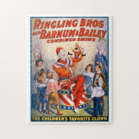 Ringling Bros and Barnum & Bailey Circus Poster