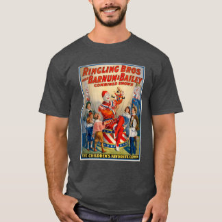 Ringling Bros and Barnum & Bailey Circus Poster T-Shirt