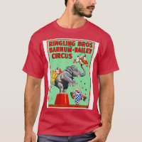Ringling Bros and Barnum Bailey Circus Vintage Pos