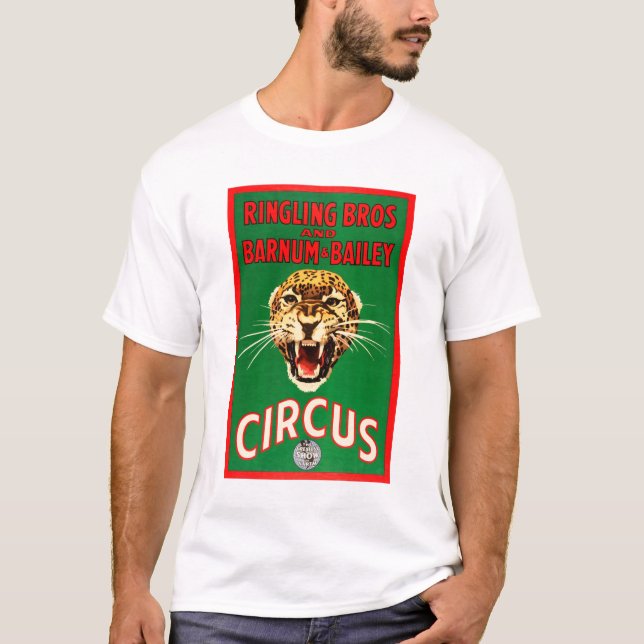 RINGLING BROS & BARNUM BAILEY American CIRCUS Ad T-Shirt (Front)