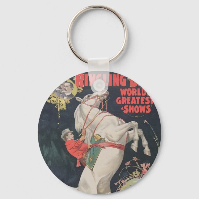 Ringling Bros. / Madam Ada Castello Key Ring (Front)