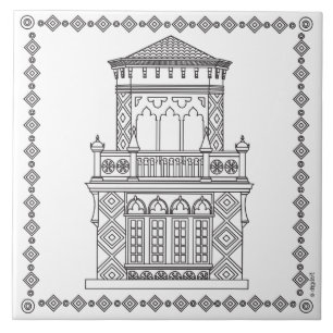 RinglingMuseum  Ca'd'Zan Tower Tile