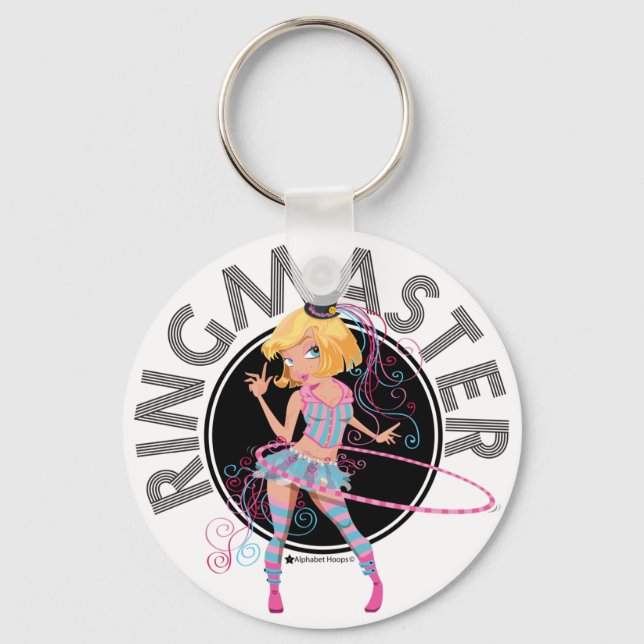 Ringmaster (Blonde) key chains (Front)