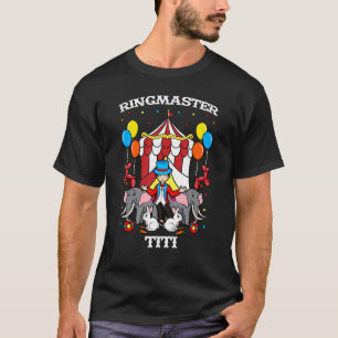 Ringmaster Titi Circus Event Staff Ringleader Aunt T-Shirt