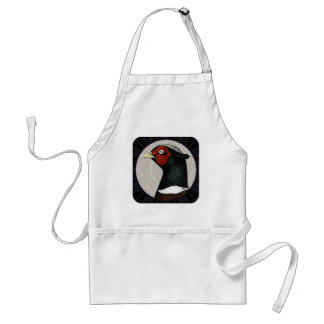 Ringneck Pheasant Circle Standard Apron