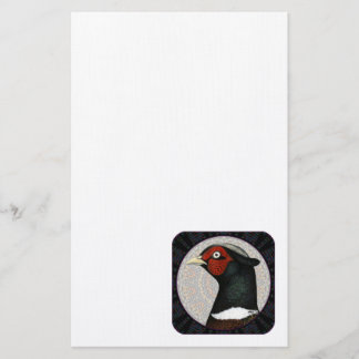 Ringneck Pheasant Circle Stationery