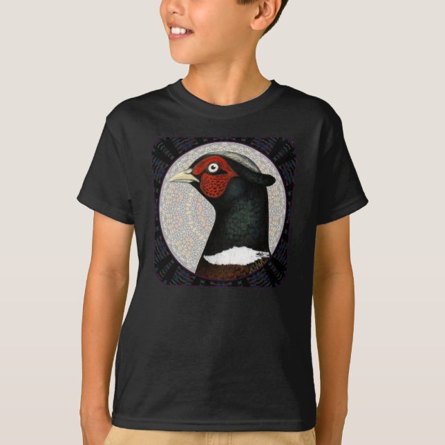 Ringneck Pheasant Circle T-Shirt (Front)