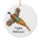 Ringneck Pheasant Customisable Ornament