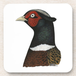 Ringneck Pheasant Head Coaster