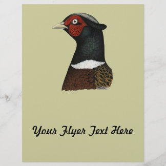 Ringneck Pheasant Head Flyer