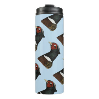 Ringneck Pheasant Head Thermal Tumbler