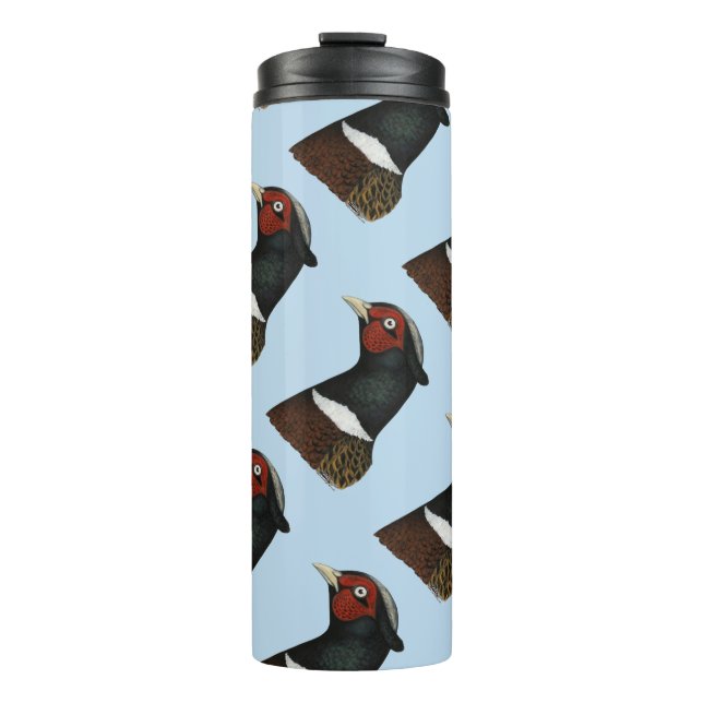 Ringneck Pheasant Head Thermal Tumbler (Front)
