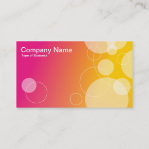 Rings and Circles 01 Business Card