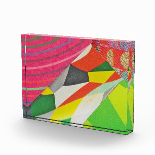 rings and tessellations collage photo block