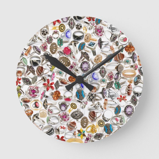 rings jewellery round clock (Front)